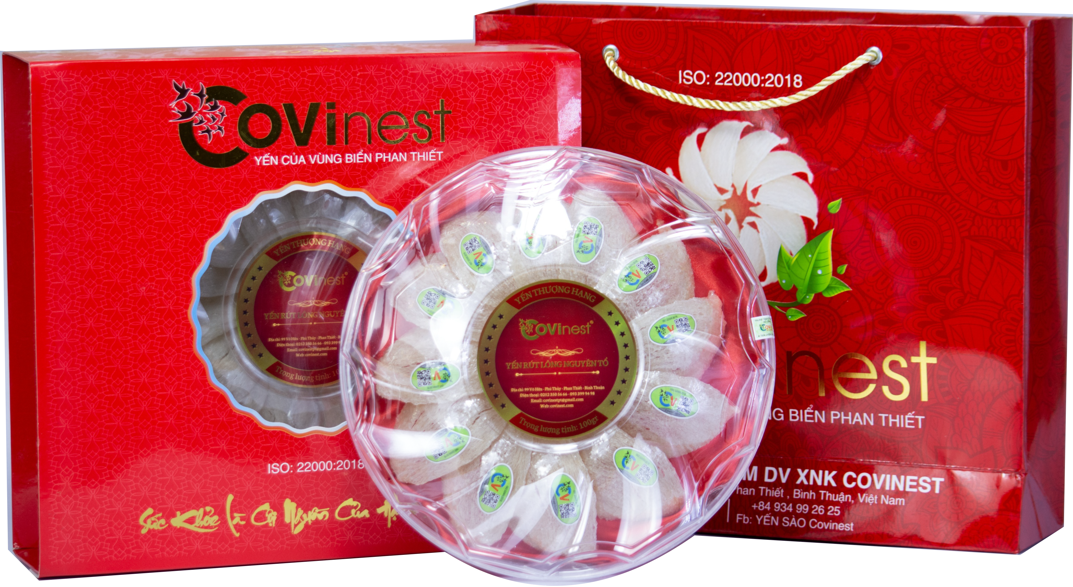 Luxury Nests – Yến rút lông định hình nguyên tổ (Hộp 100g)