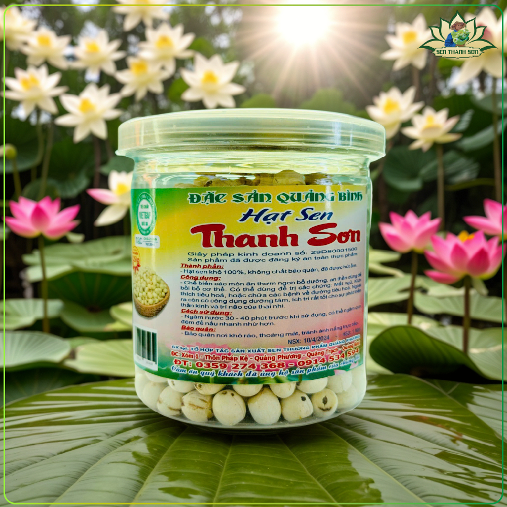 Hạt Sen Khô Thanh 250g