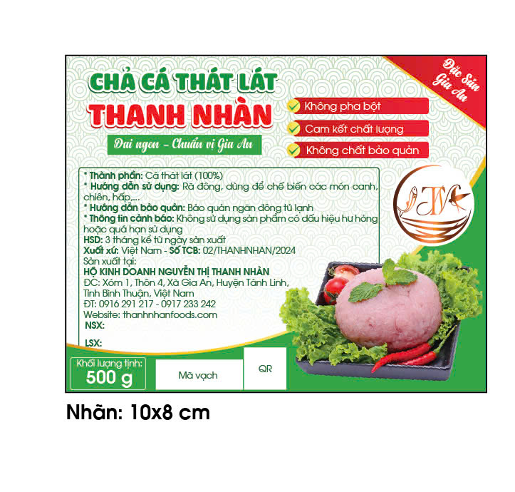 Chả cá thát lát Thanh Nhàn