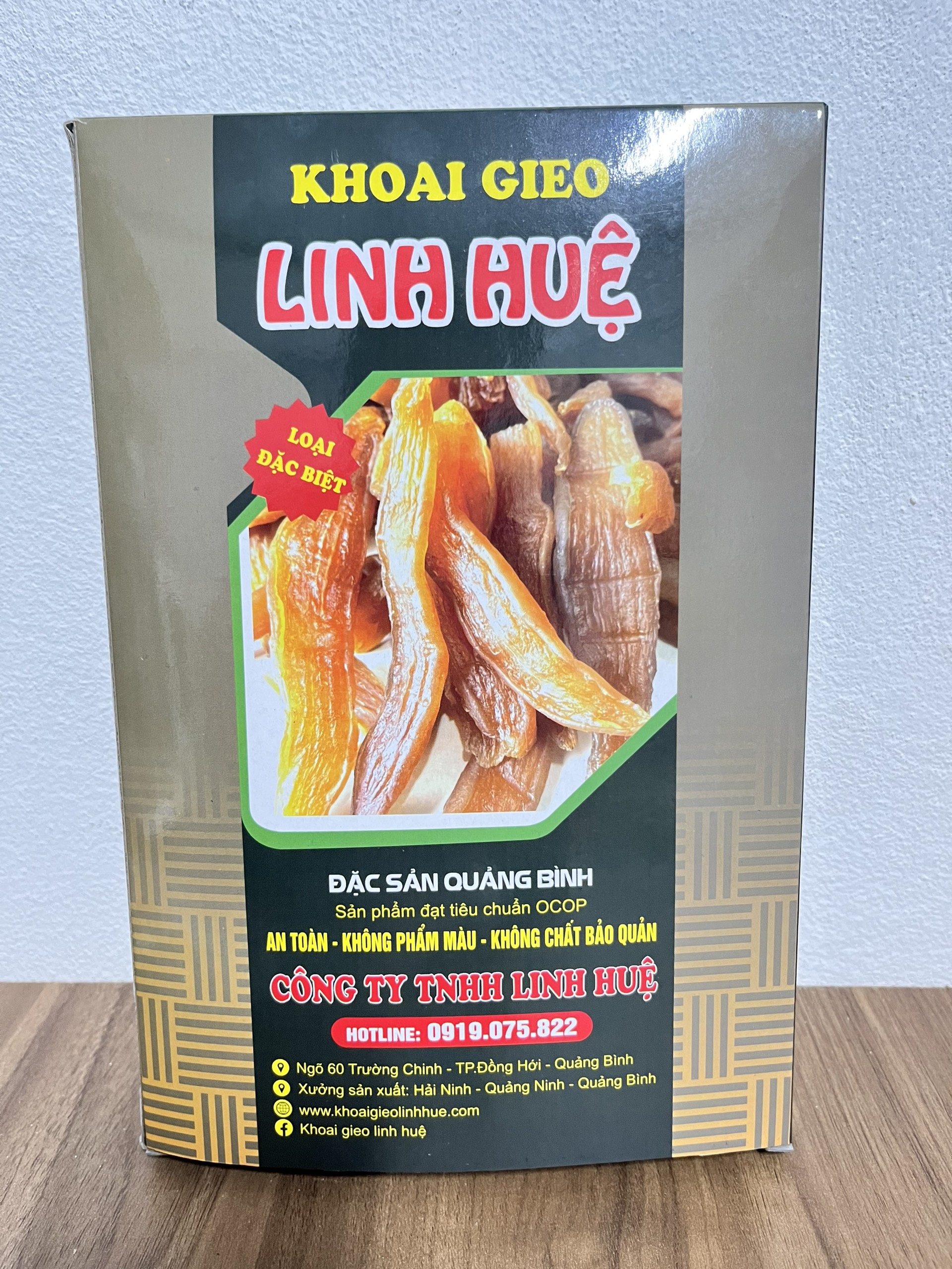 Khoai Gieo Linh Huệ - 500g Hộp giấy